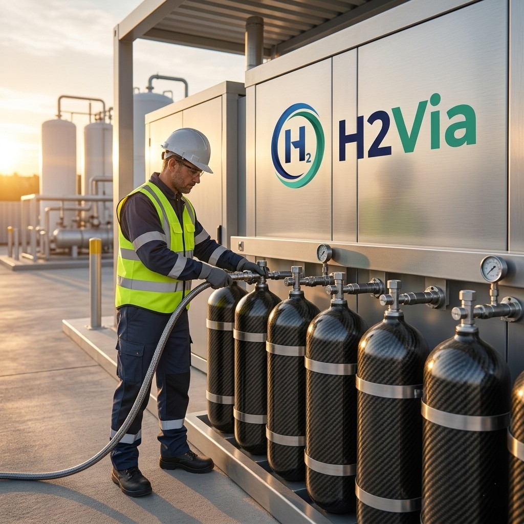 Yüksek basınçlı dolum ve test sistemi